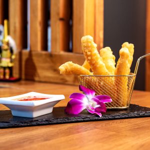 Καλαμάρια σε τεμπούρα